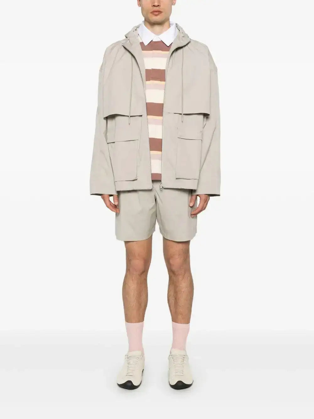 Bermuda Maison Kitsuné Elasticated OM01414WW9020 0119 MAISON KITSUNE
