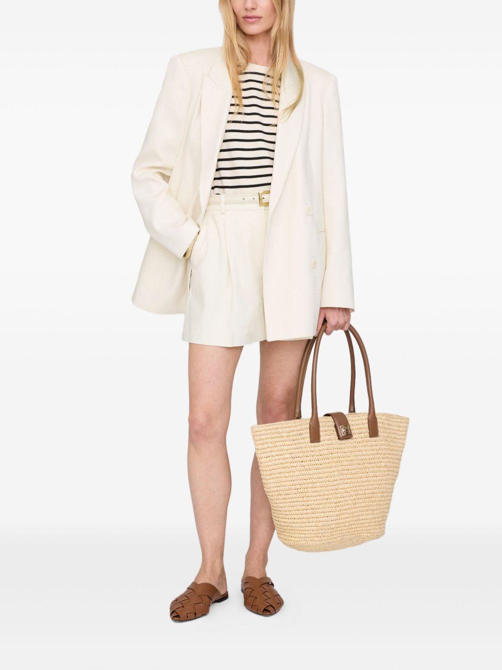 Bolso Anine Bong Lou Tote Monogram A1311224 TAN ANINE BING