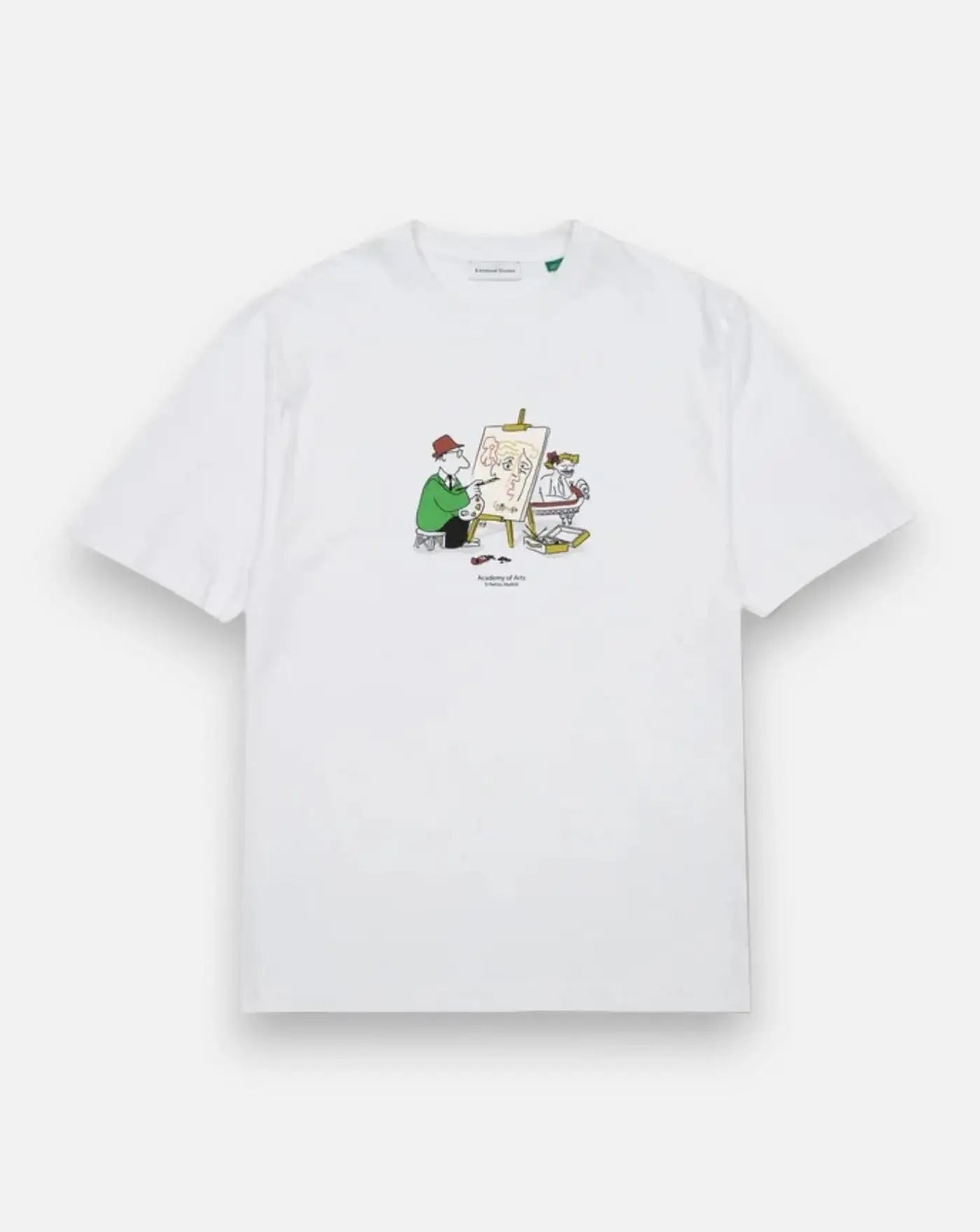 Camiseta Edmmond Avant Garde AVANT GARDE PLAIN WHITEWHITE EDMMOND