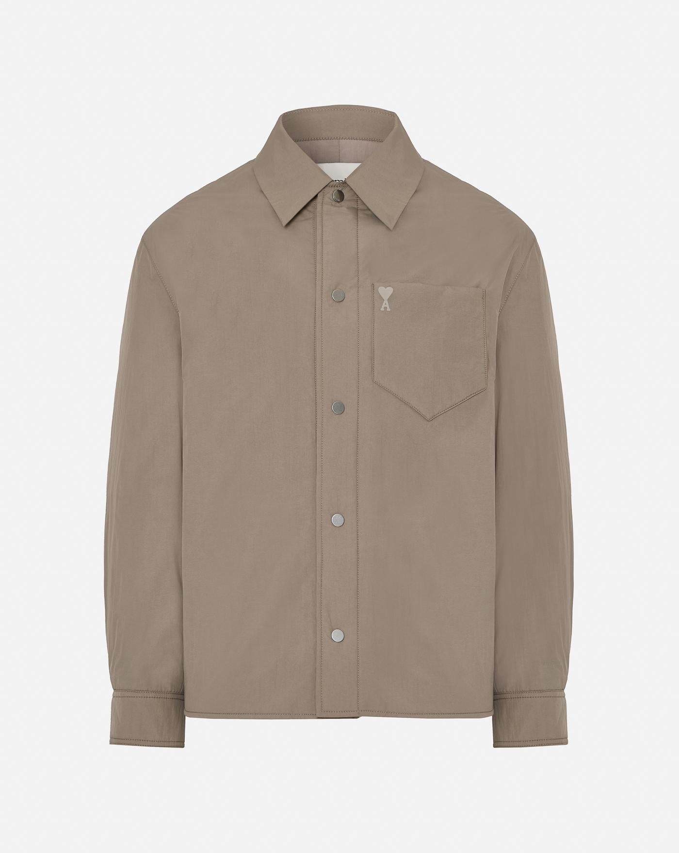 Chaqueta Ami Paris Overshirt Ami de Coeur HJK248 PA0090952 AMI PARIS