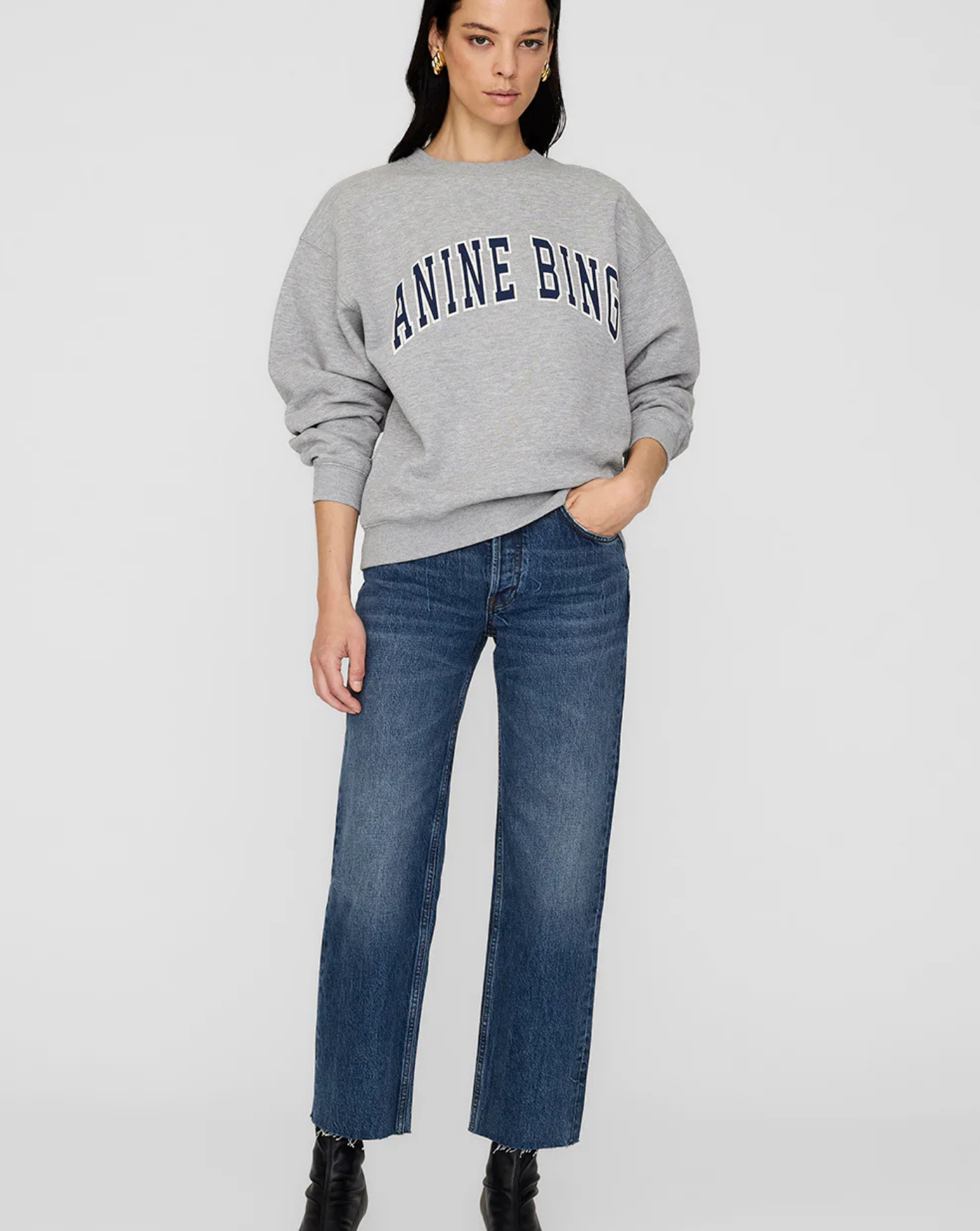 Sudadera Anine Bing Spencer A0811531 GRM1 ANINE BING