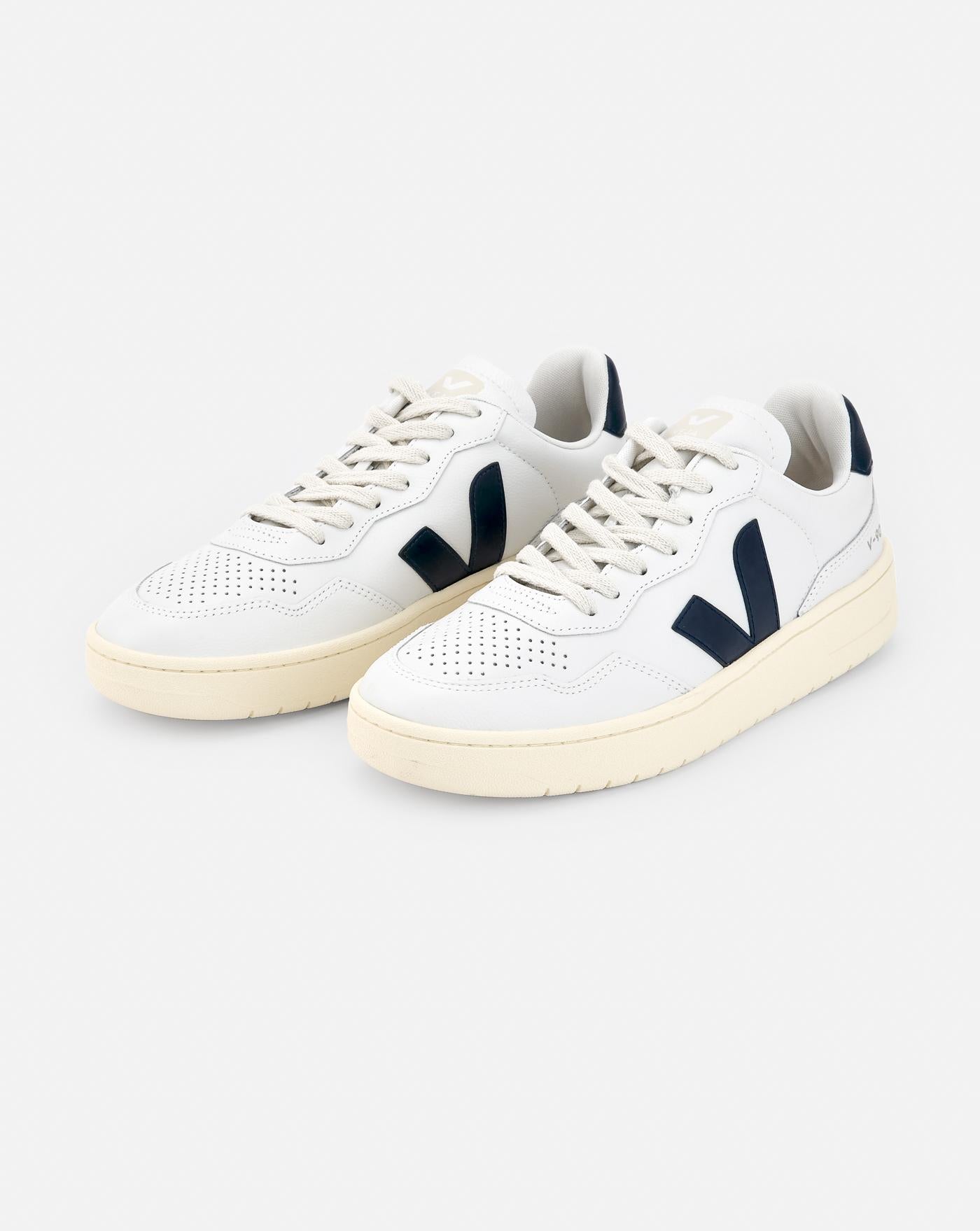 Zapatillas Veja V-90 O.T Leather Extra White Nautico VD2003656B EXTRA-WHITE-NAUTICO VEJA