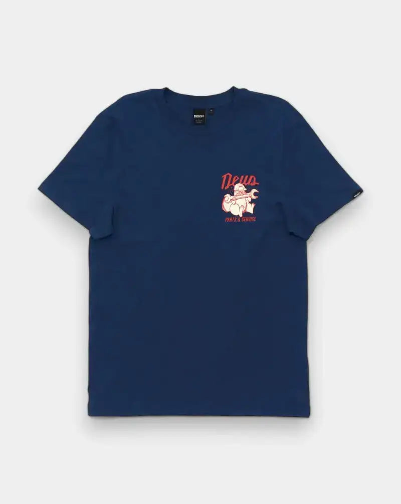 Camiseta Deus Ex Machina Overbite DMP251953C MECHANIC BLUE DEUS EX MACHINA
