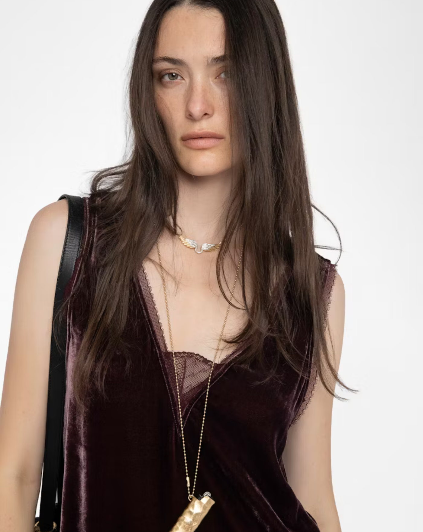 Vestido Zadig & Voltaire Renzo Velvet WWDR02571 540 ZADIG & VOLTAIRE