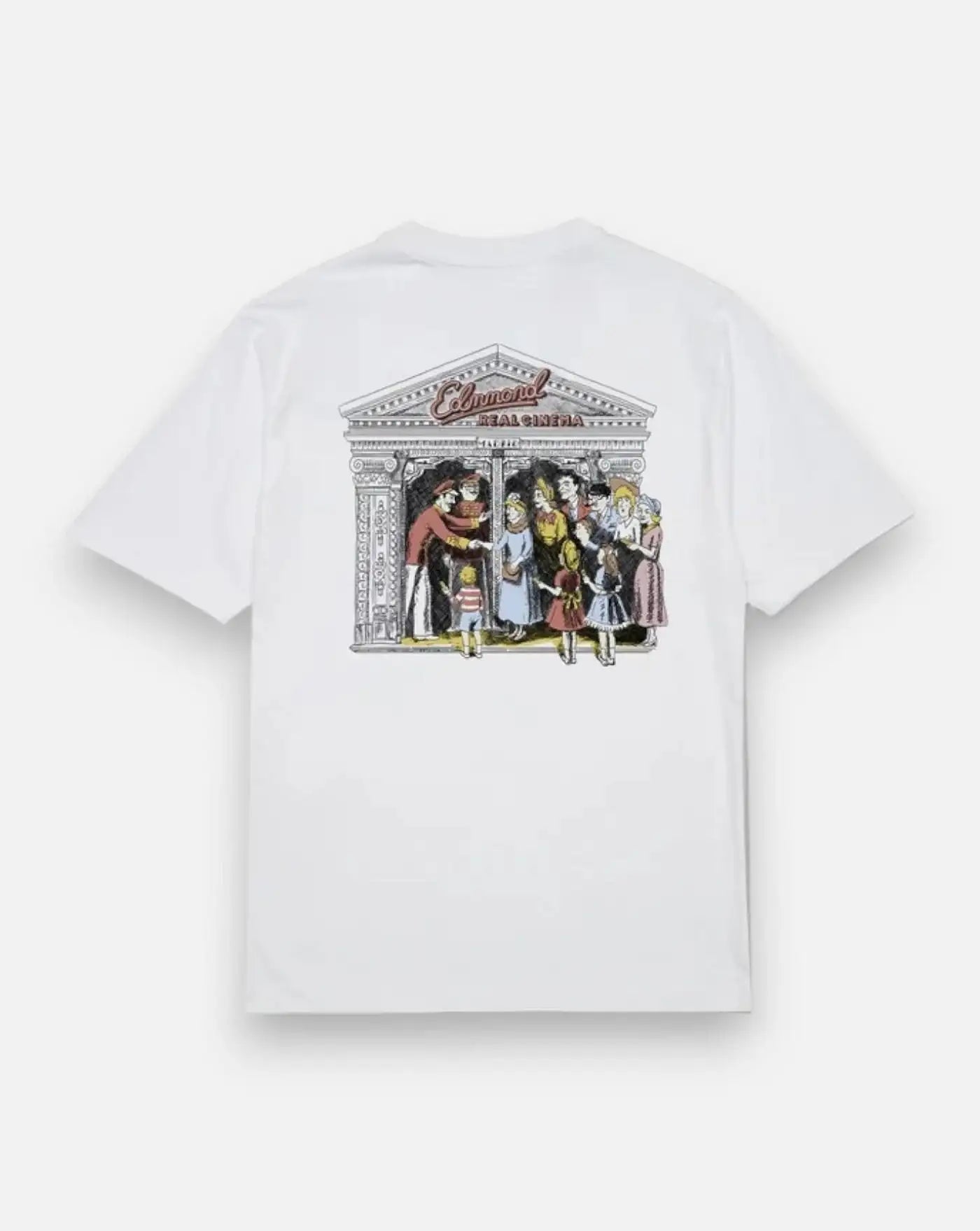 Camiseta Edmmond Media Company 1263030000 PLAIN WHITE EDMMOND