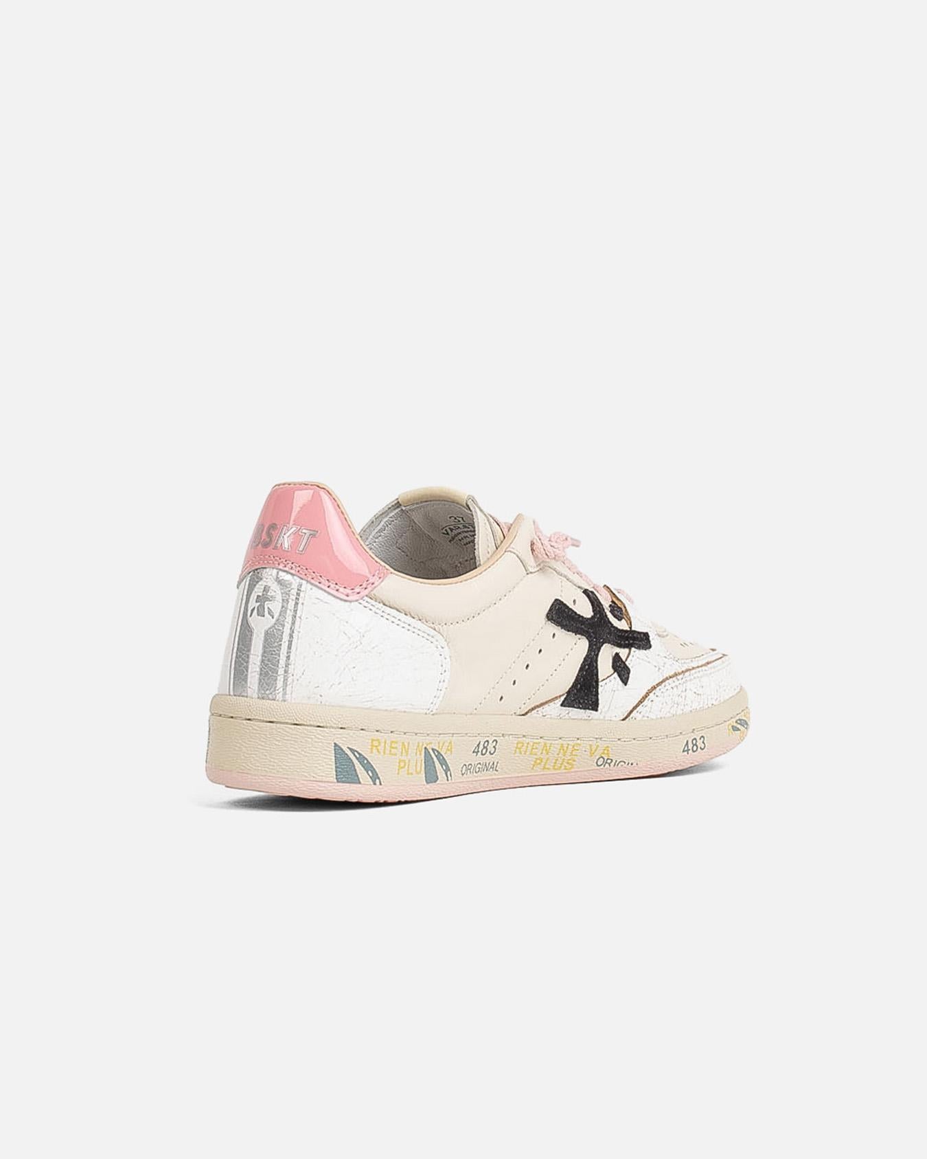 Zapatillas Premiata BsktClad Var 6783 BSKTCLAD VAR 6783 WHITE/PINK PREMIATA