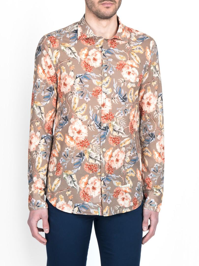 Camisa Tintoria Mattei Estampado 1TUXNJWFQ2 25 TINTORIA MATTEI