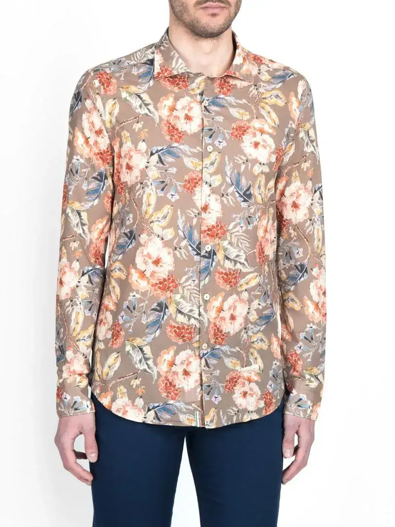 Camisa Tintoria Mattei Estampado 1TUXNJWFQ2 25 TINTORIA MATTEI