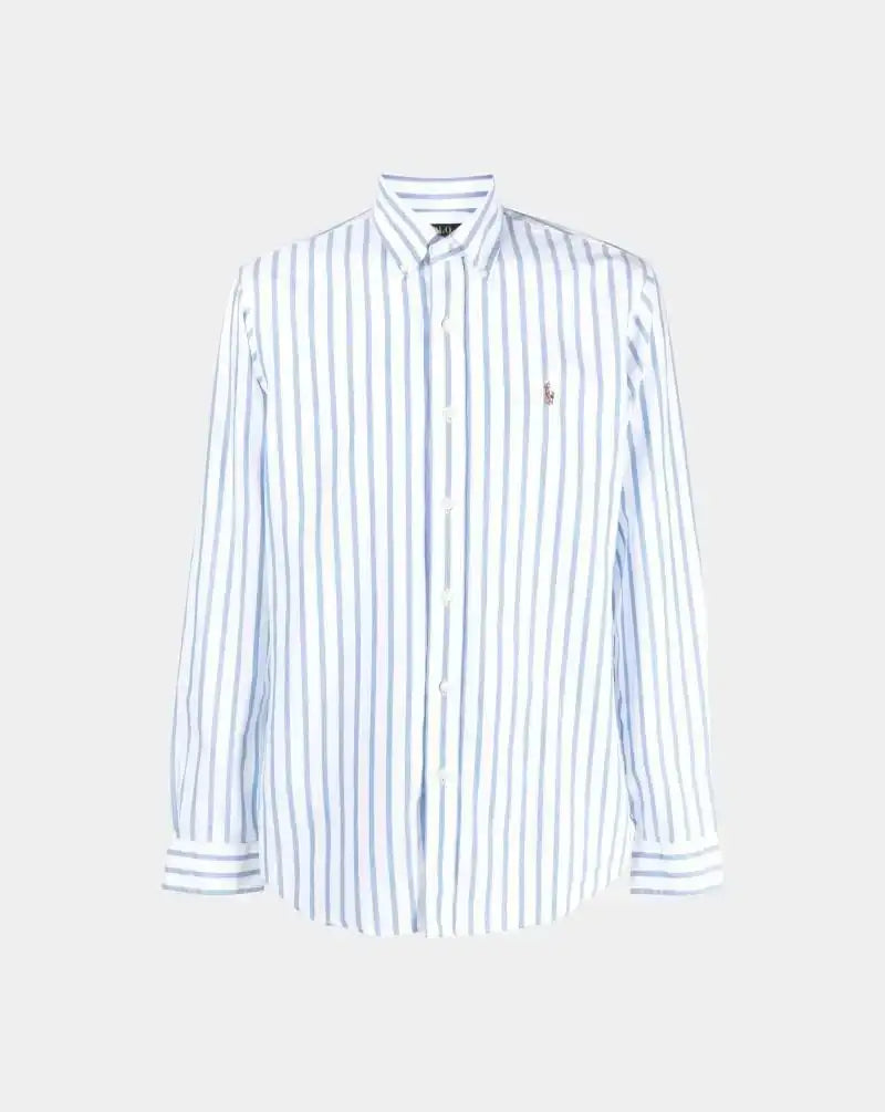 Camisa Polo Ralph Lauren Stripes 710906622001 BLUE/WHITE POLO RALPH LAUREN