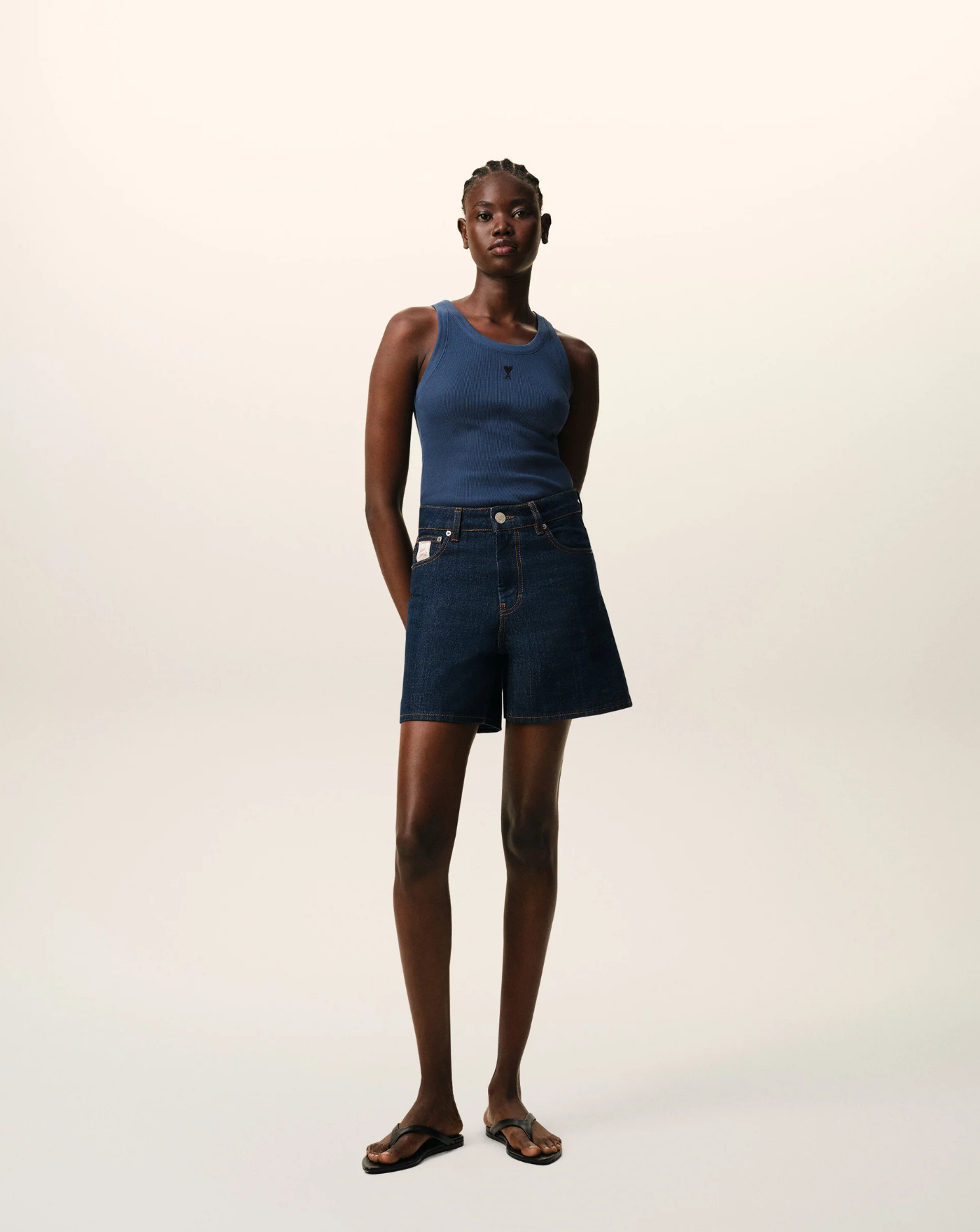 Top Ami De Coeur Tanktop FTP811JE0117 A021 AMI PARIS