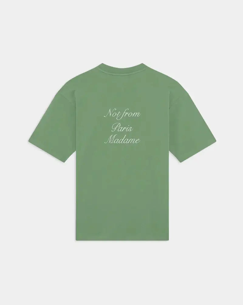 Camiseta Drole de Monsieur Le T-shirt Slogan Caligraphy K-TS209 CO002LGN DROLE DE MONSIEUR