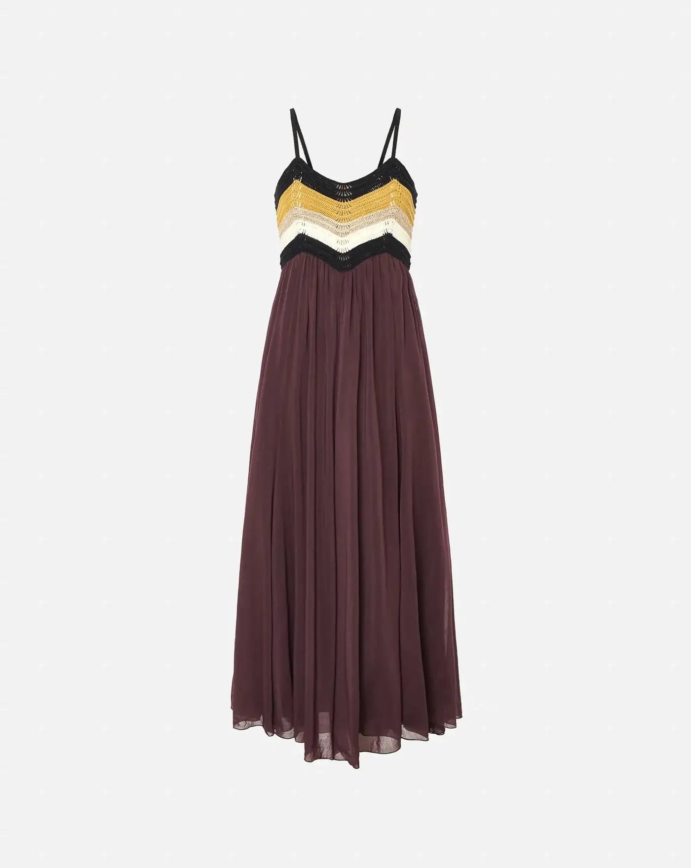 Vestido Forte Forte Chevron 13933 BAMBOO FORTE FORTE