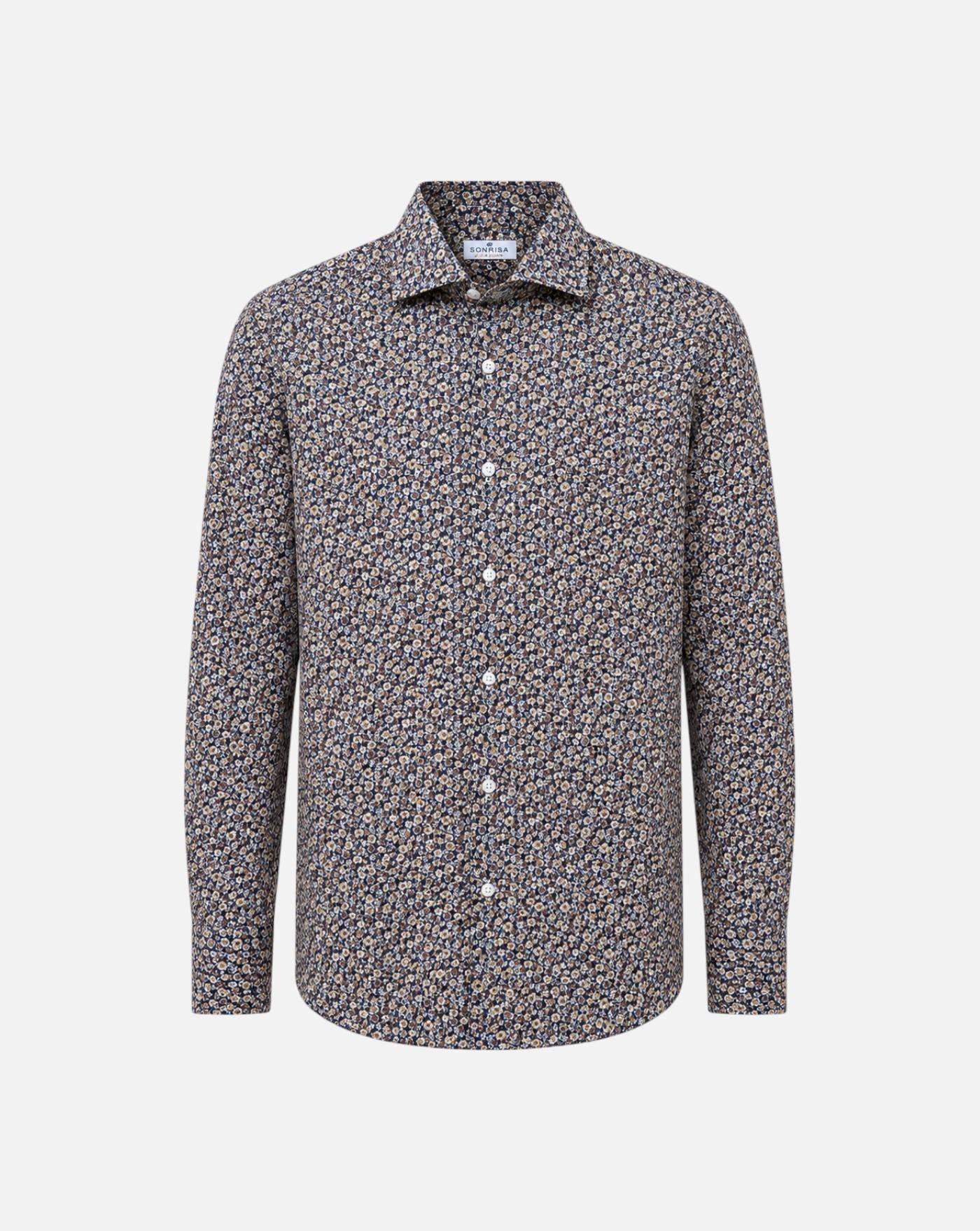 Camisa Sonrisa Estampado FIORP9 T2057 03 88 SONRISA