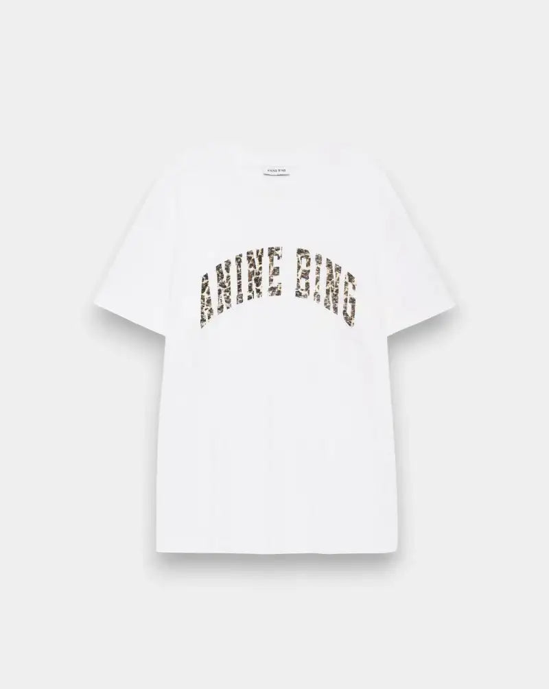 Camiseta Anine Bing Walker Tee Anine A0812128IVY1 ANINE BING