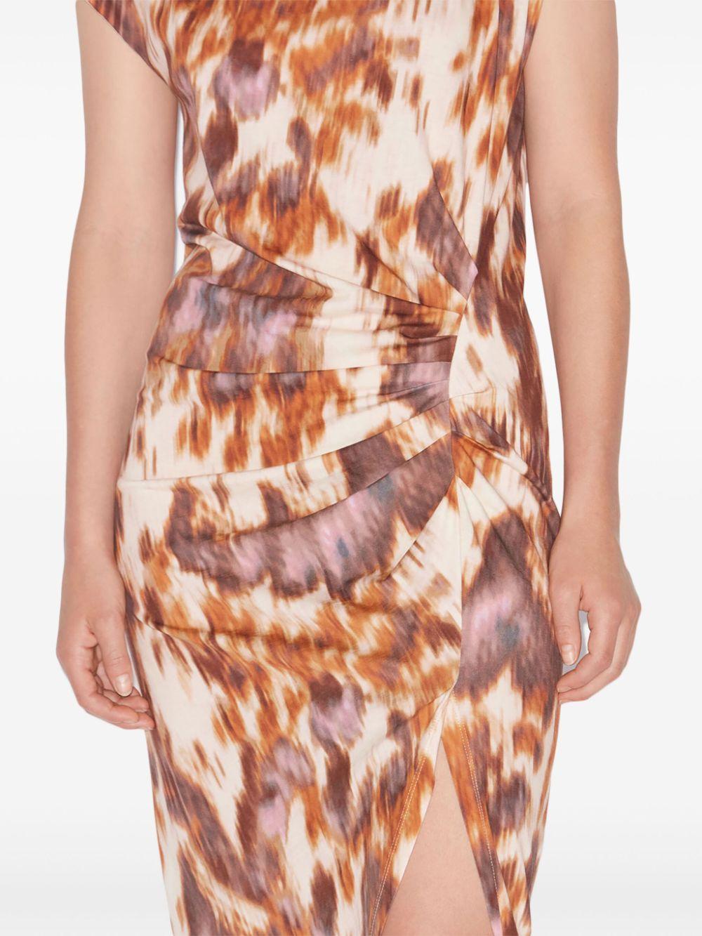 Vestido Isabel Marant Nadela RO0307FAC1N09E ECOE ISABEL MARANT