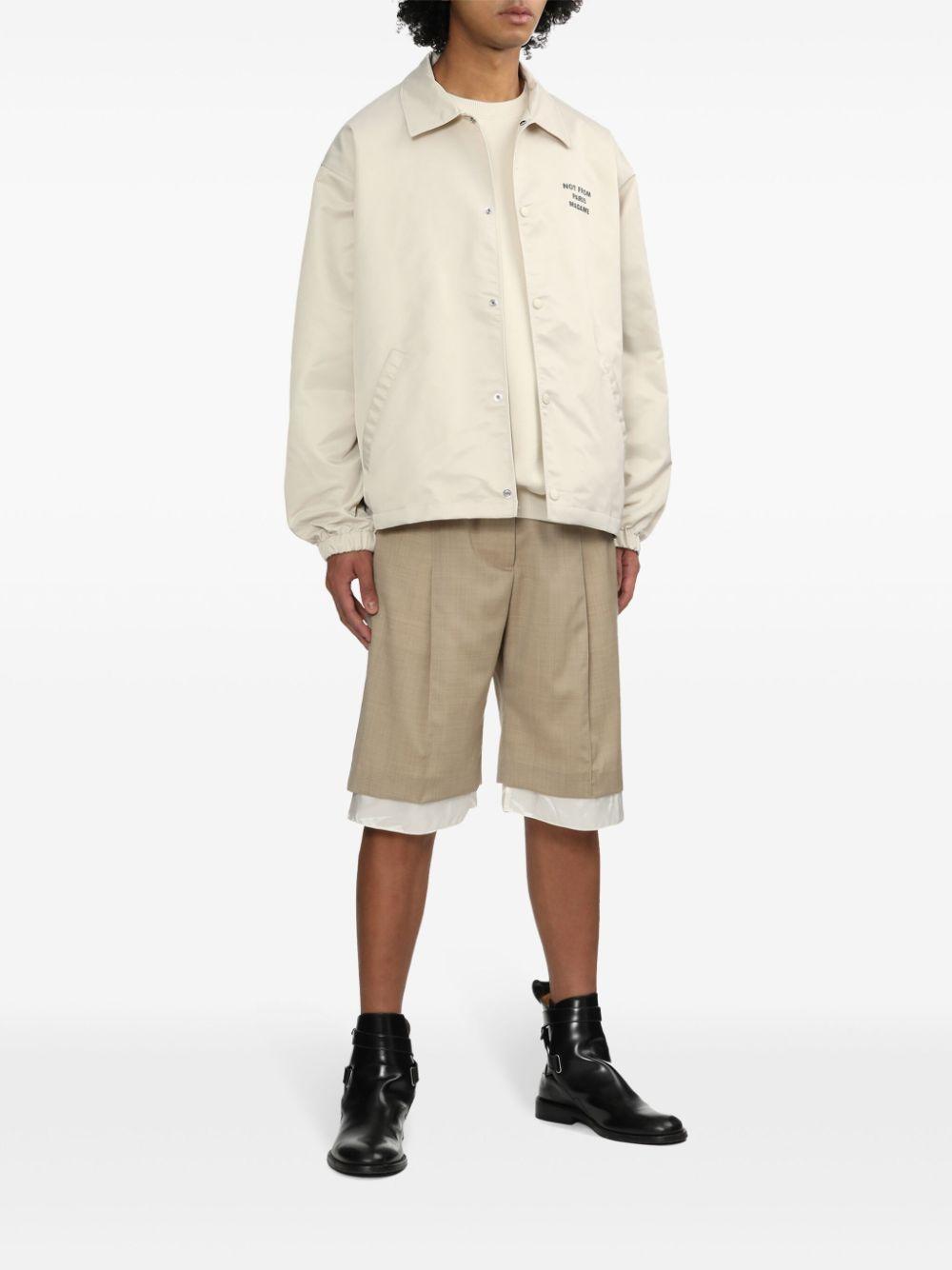 Camisa Drole de Monsieur La Veste Slogan JT183 PA014 MT MASTIC DROLE DE MONSIEUR