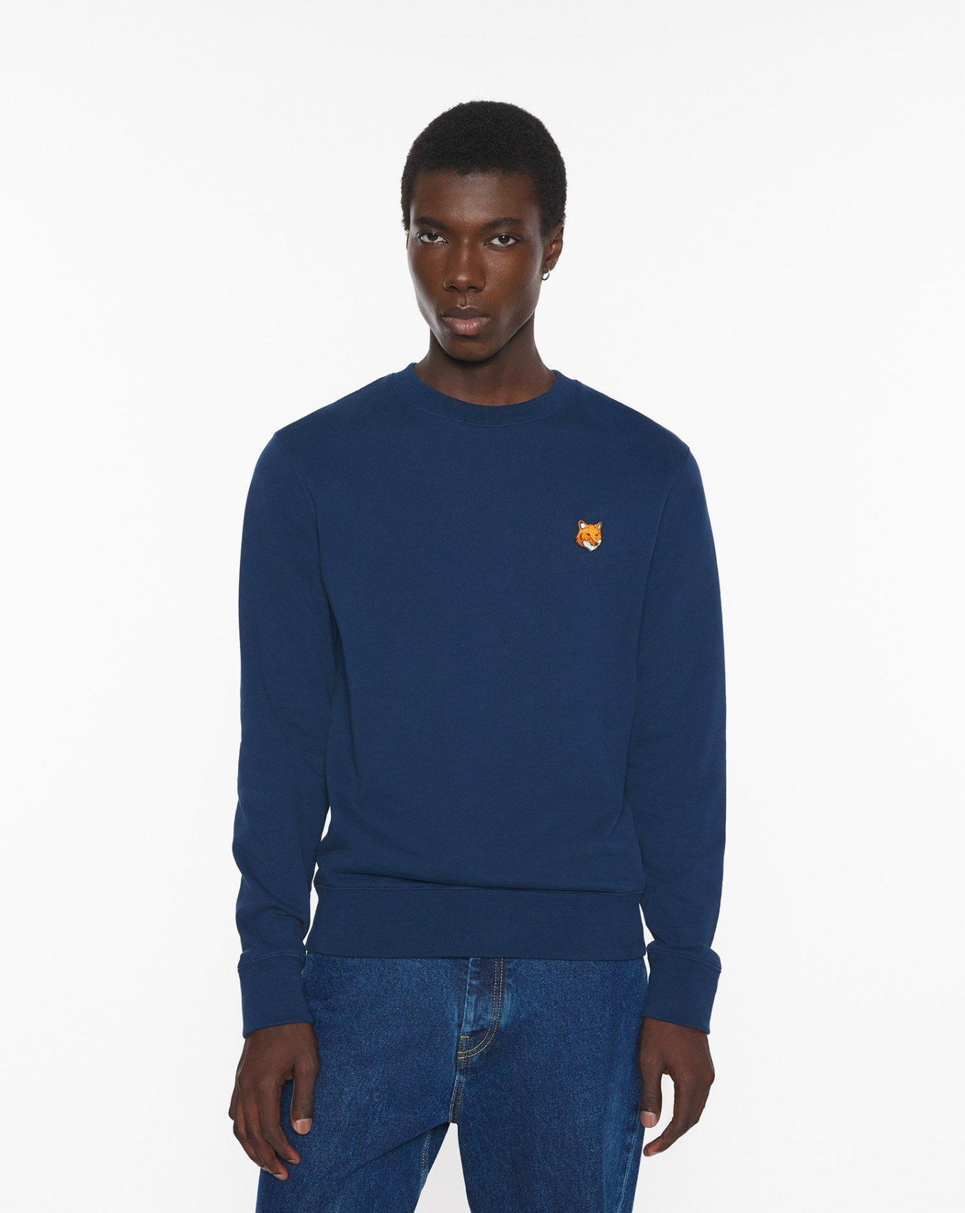 Sudadera Maison Kitsune Fox Head PM00303KM0340 0413 MAISON KITSUNE