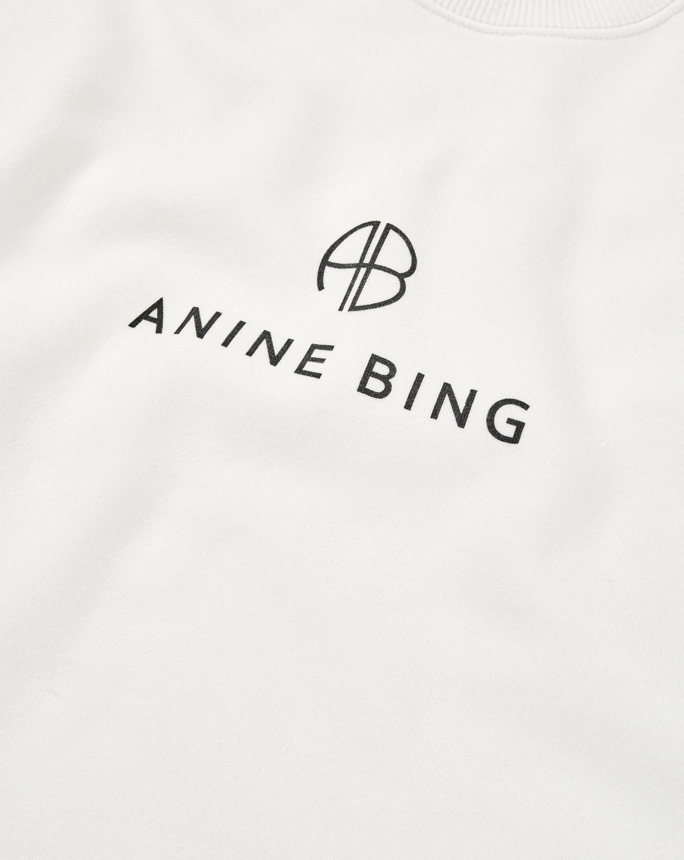Sudadera Anine Bing Jaci A0810077 IVORY ANINE BING