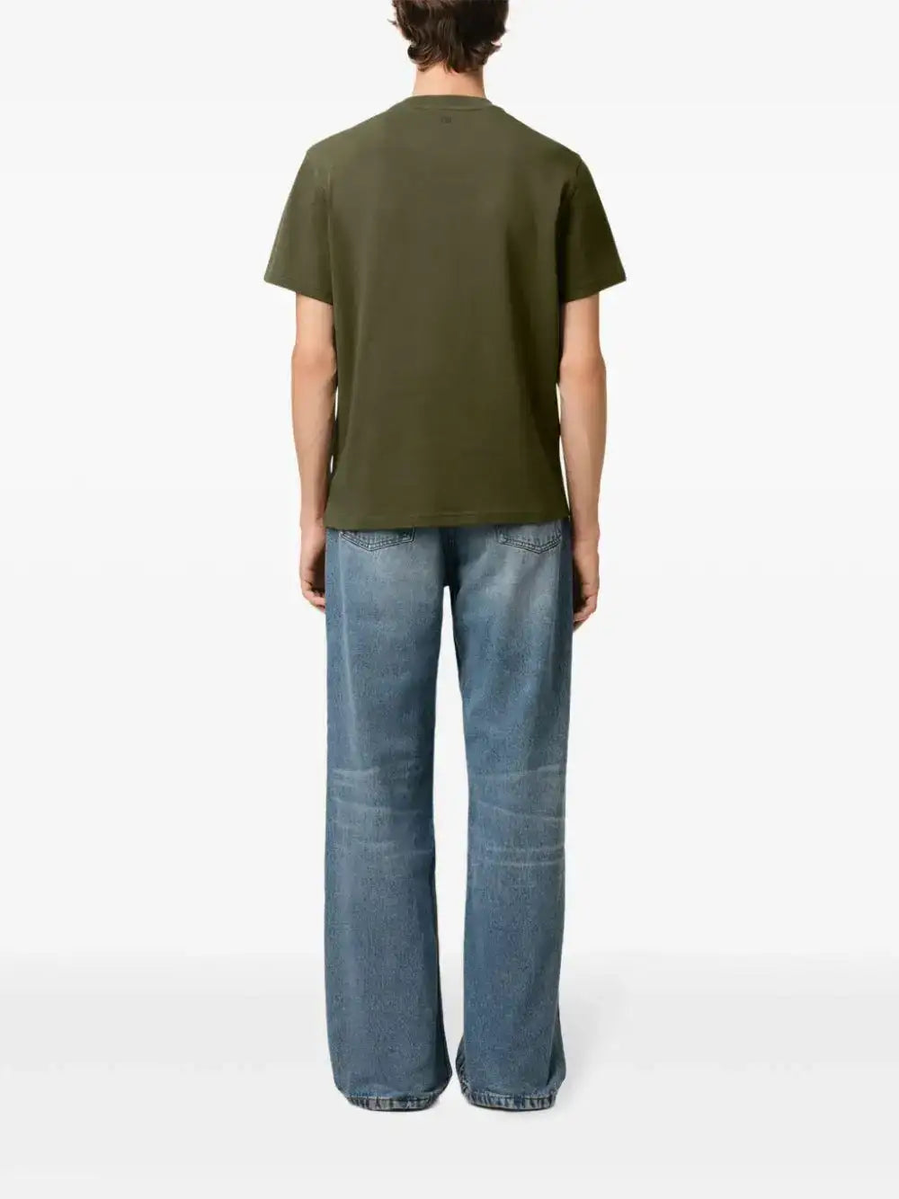 Camiseta Ami Paris Ami de Coeur Heavy Organic Cotton UTS027 726376 AMI PARIS