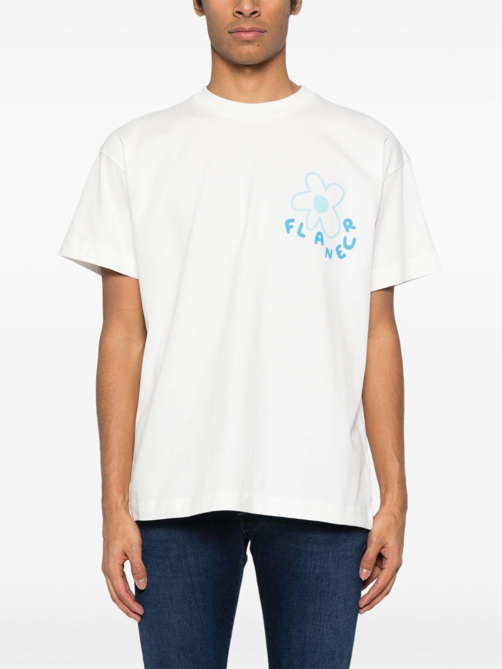 Camiseta Flâneur Blossom F15183 WHITE FLANEUR