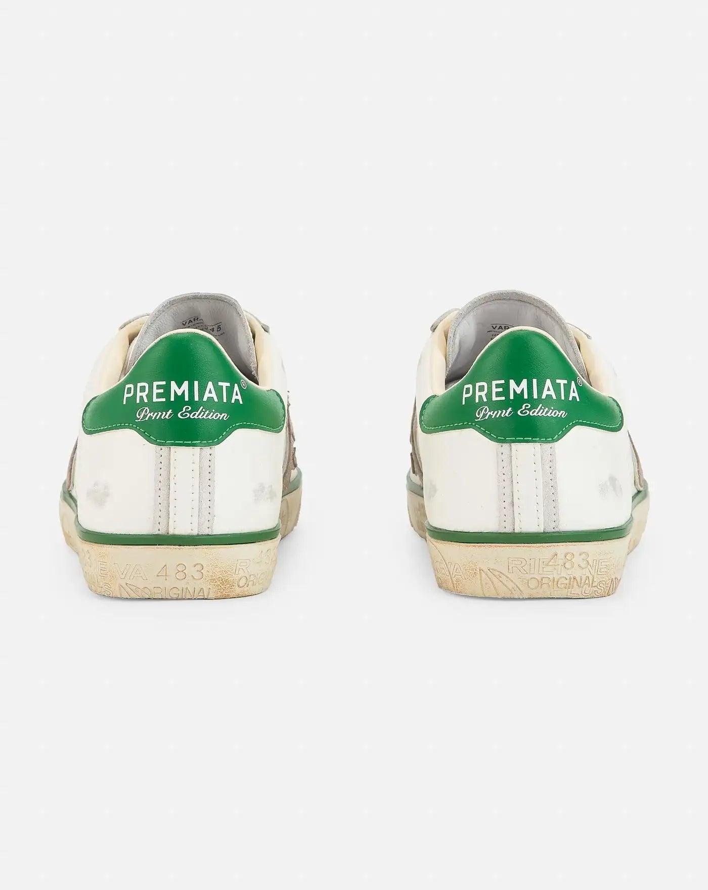 Zapatillas Premiata Steven 6645 STEVEN VAR 6645 WHITE/GREEN PREMIATA