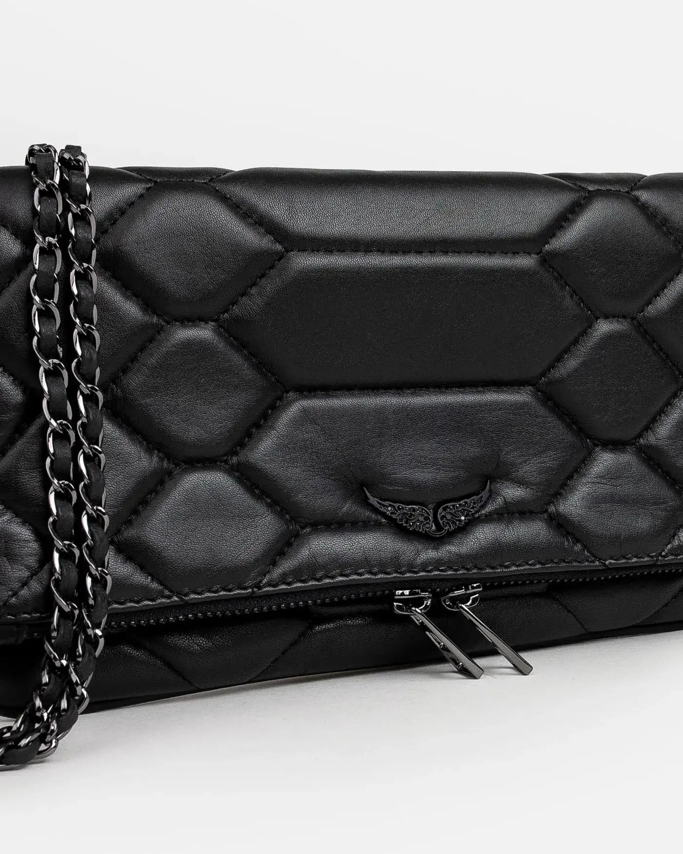 Bolso Zadig & Voltaire Rock XL Mat Scale LWBA02581 NOIR 001 ZADIG & VOLTAIRE