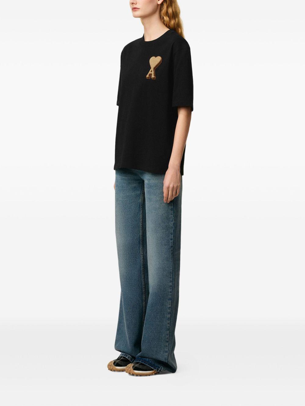 Camiseta Ami Paris Ami de Coeur UTS352726 001 AMI PARIS