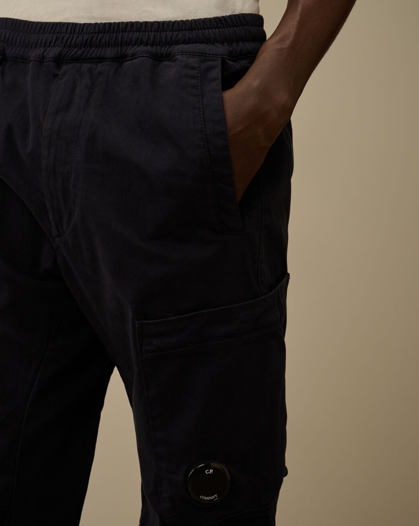 Pantalon C.P. Company Stretch Sateen Regular Cargo Pants 19CMPA211A005529G 888 C.P. COMPANY