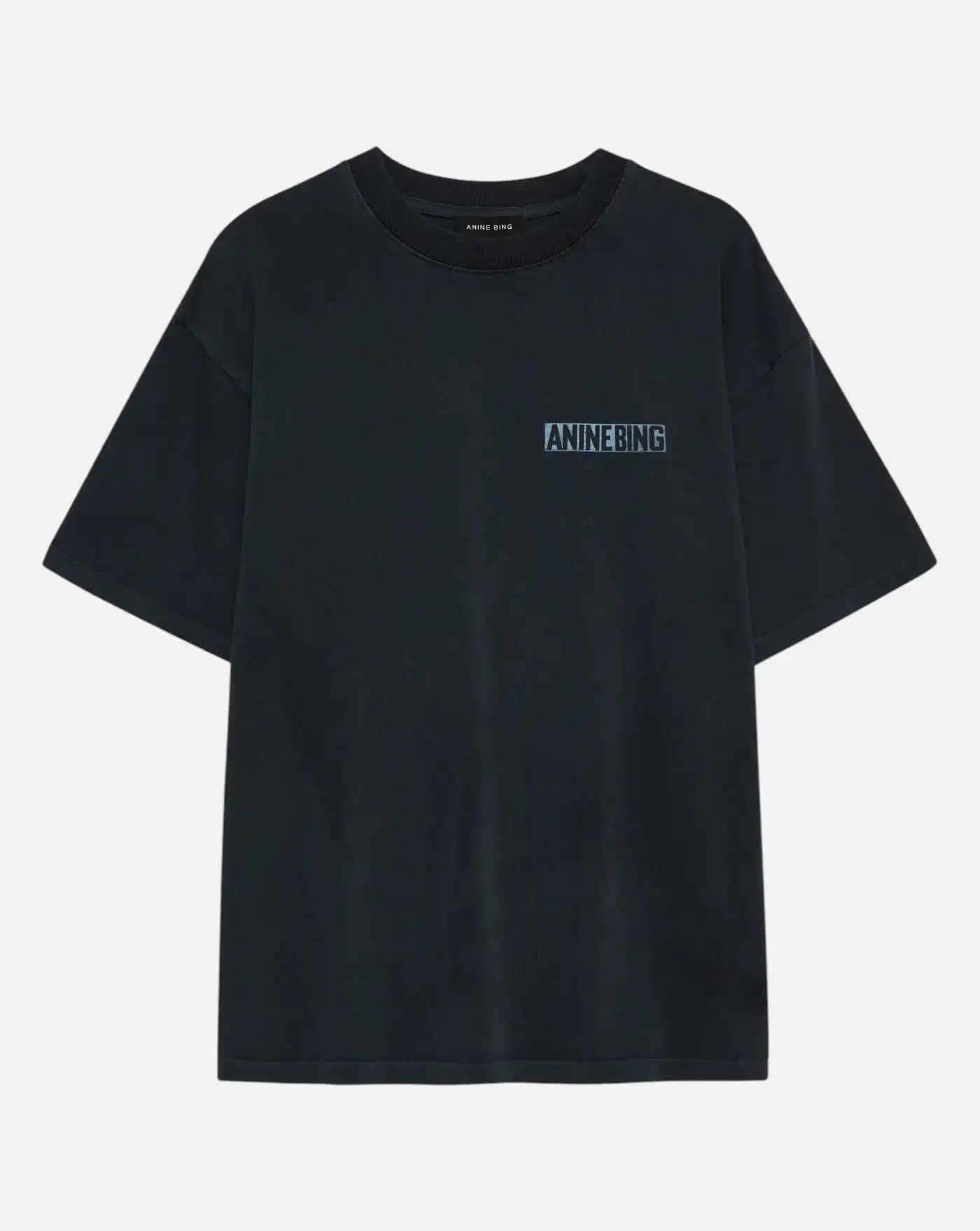 Camiseta Anine Bing CADE TEE PALM - WASHED BLACK A0812312WBL1 WHASHED BLACK ANINE BING