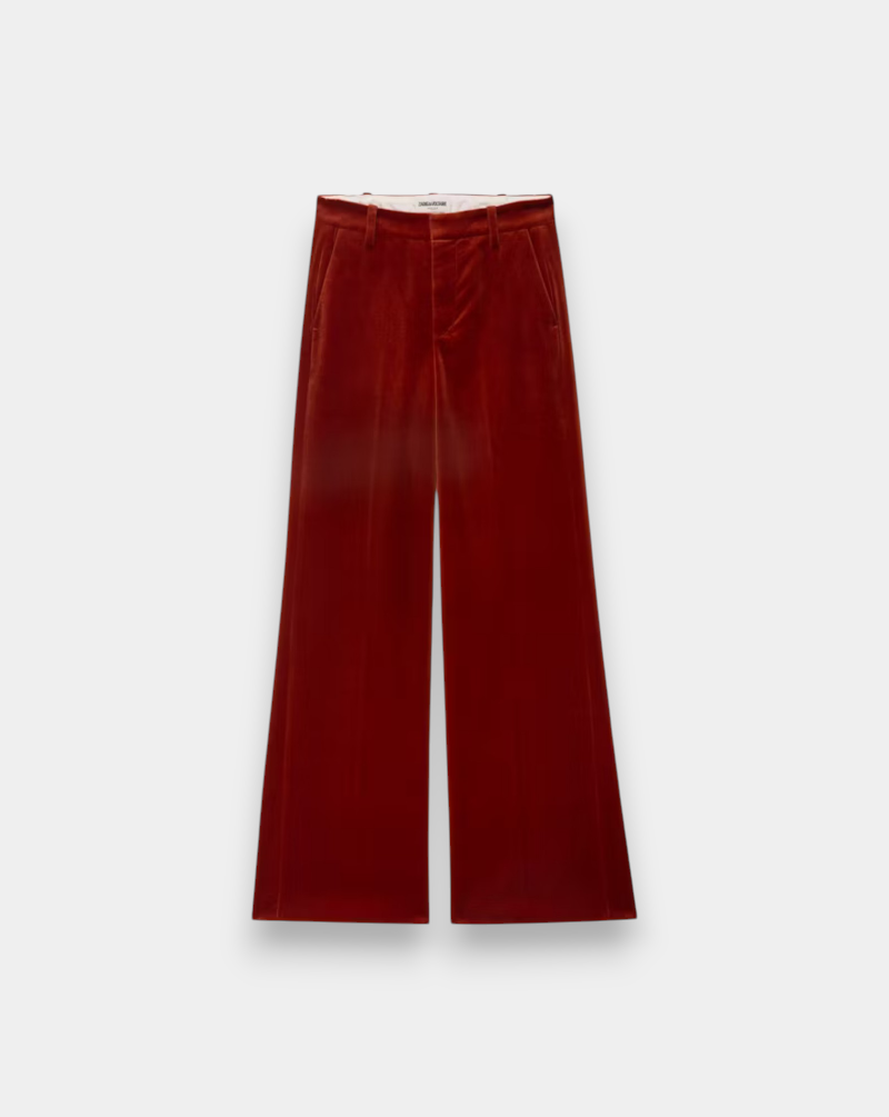 Pantalon Zadig & Voltaire Panol Velours WWPA01868 BURN ZADIG & VOLTAIRE