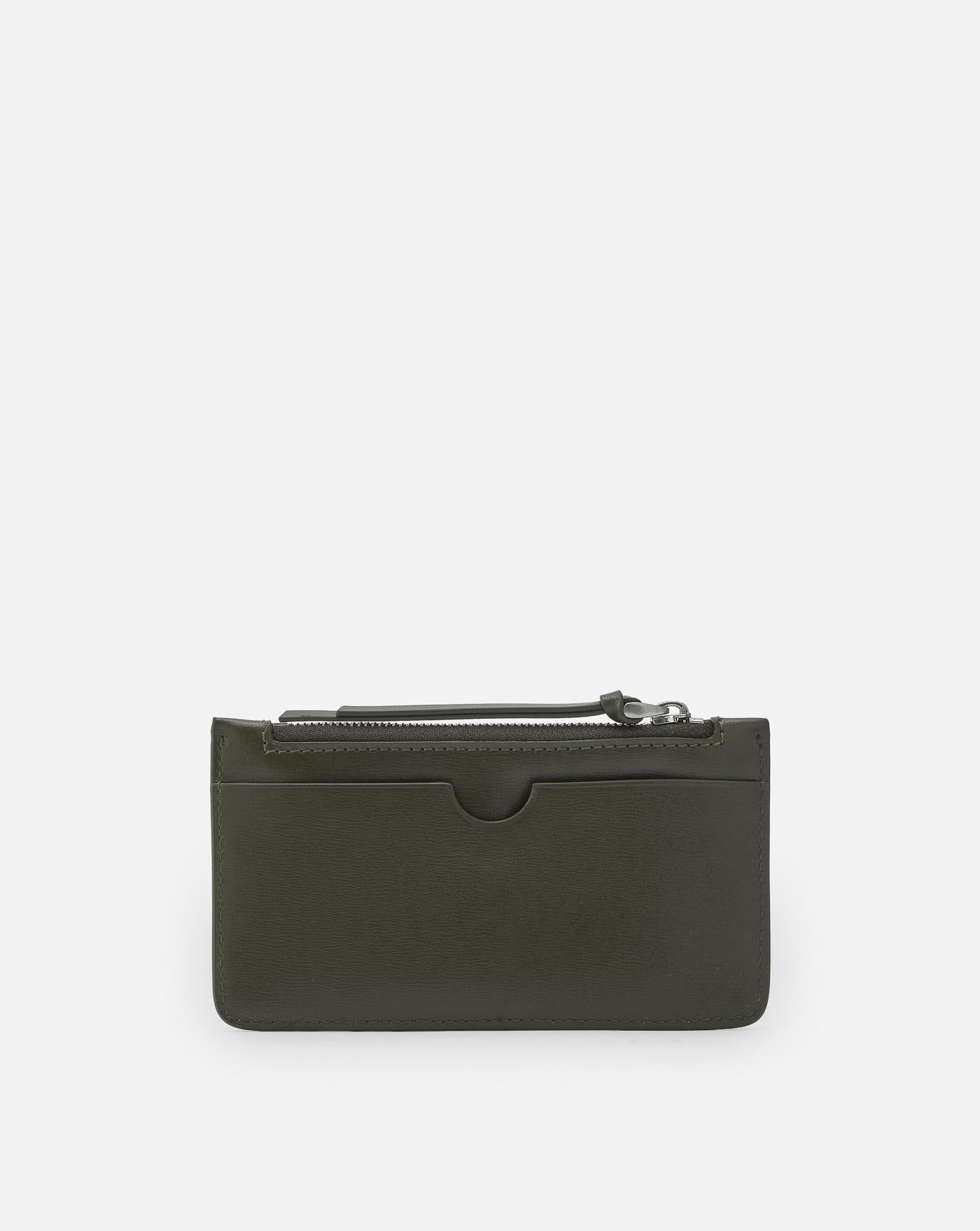 Cartera Ami Paris Adc Zipped USL100 830 BLACK OLIVE AMI PARIS