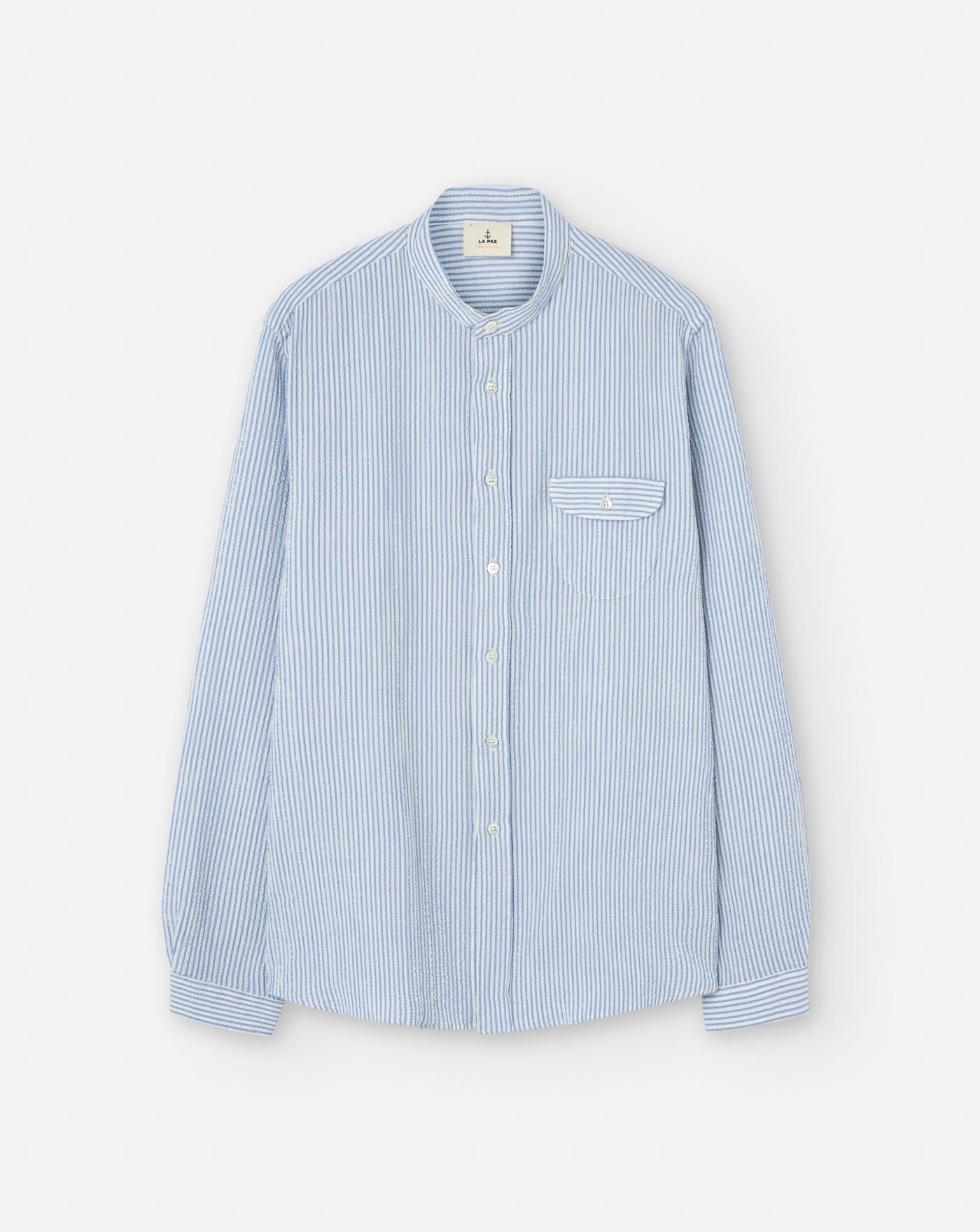 Camisa La Paz Stripes SS25014106030 AZURE STRIPES LA PAZ