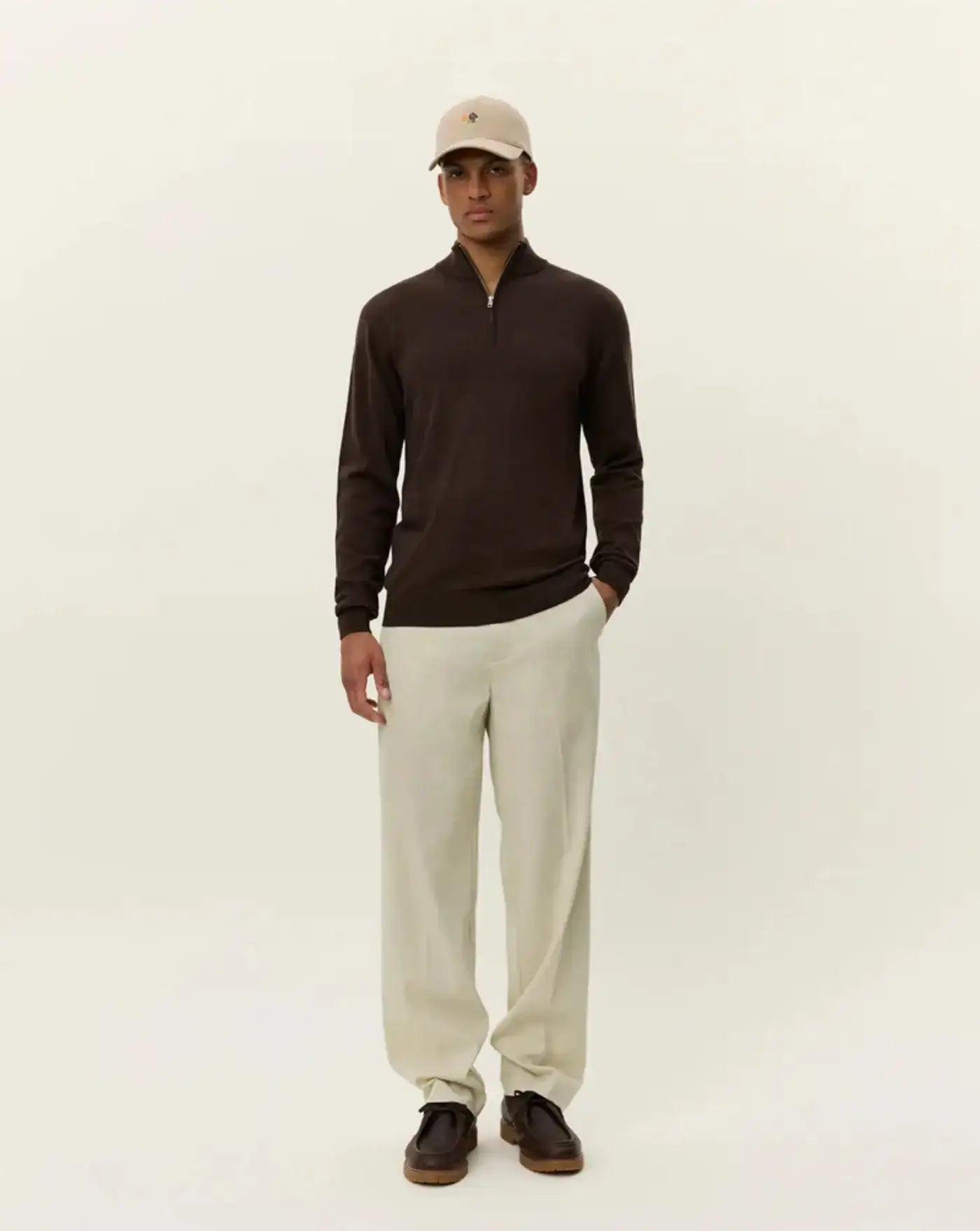 Jersey Les Deux Greyson Half Zip 1000405 844 LES DEUX