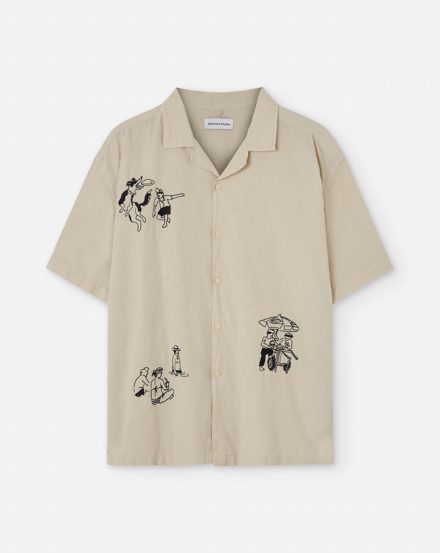 Camisa Edmmond Sunny Day 1251021050 PLAIN BEIGE EDMMOND