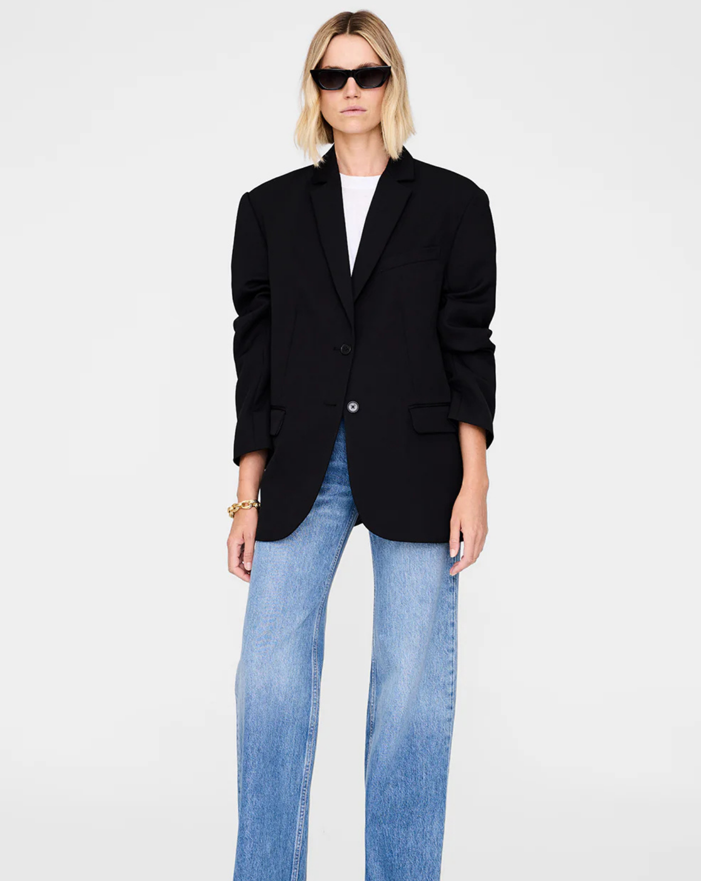 Americana Anine Bing Quinn A017073001 BLACK ANINE BING