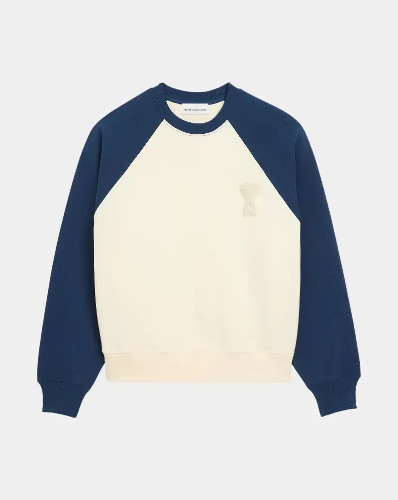 Sudadera Ami Paris Bicolor USW781747 A027 AMI PARIS