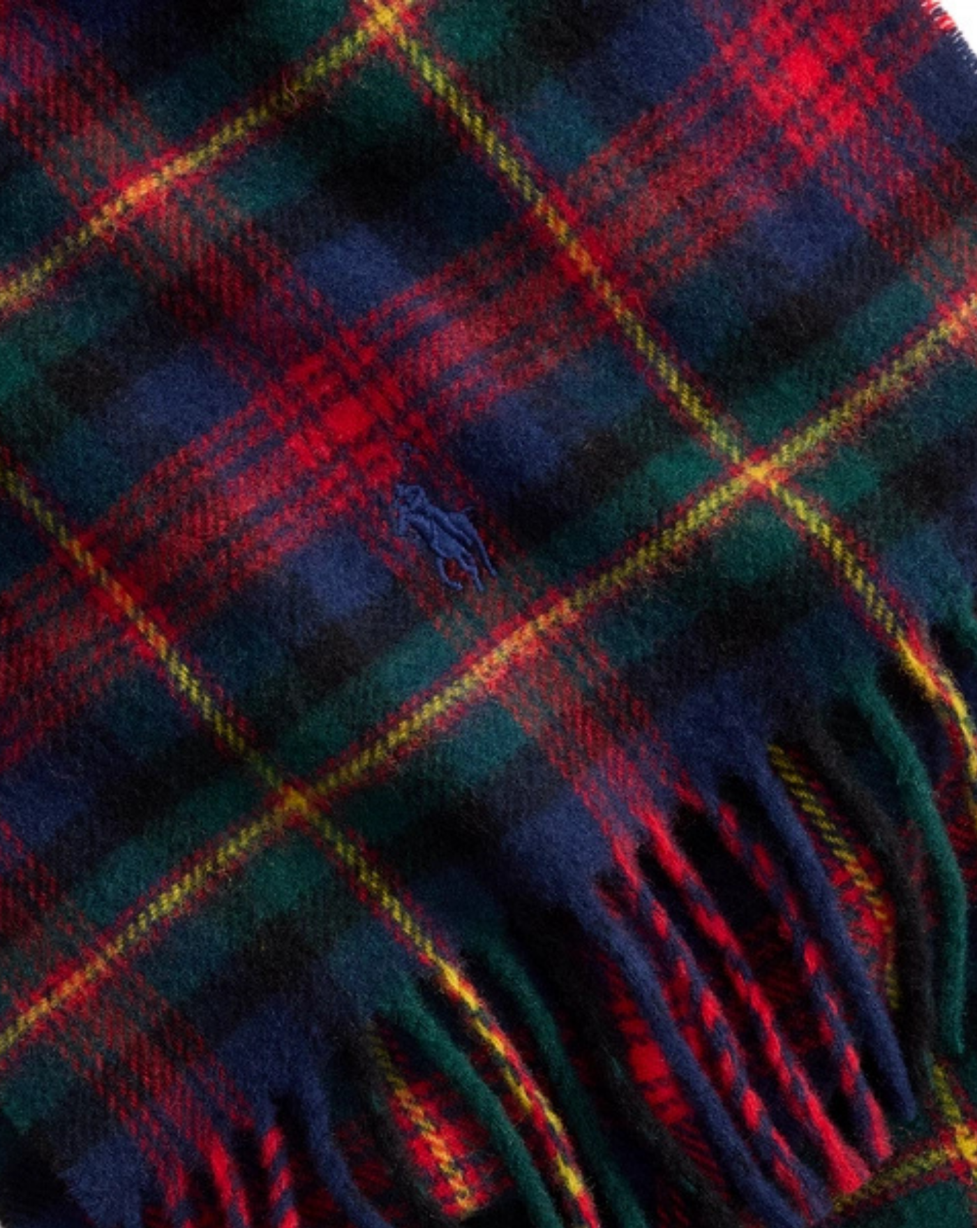 Bufanda Polo Ralph Lauren Classic 449959354014 RED MULTI POLO RALPH LAUREN