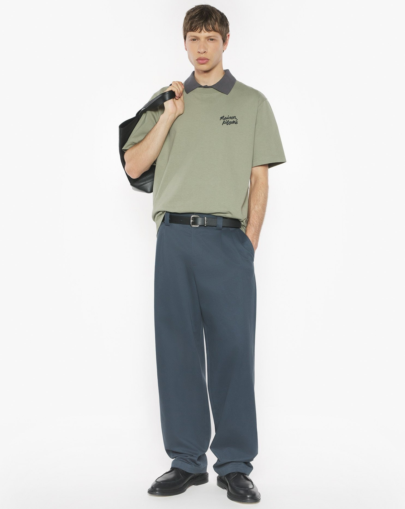 Camiseta Maison Kitsune Handwritting MM00126KJ7025 P131 MAISON KITSUNE