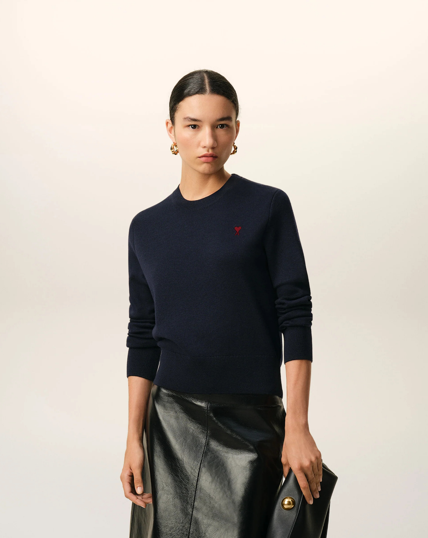 Jersey Ami Paris Ami de Coeur FKS826001 414 AMI PARIS