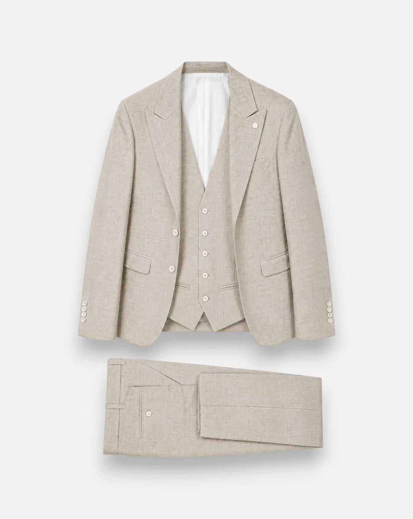 Traje Ramon Sanjurjo 3 Piezas RS8366 8069 12BEIGE RAMON SANJURJO