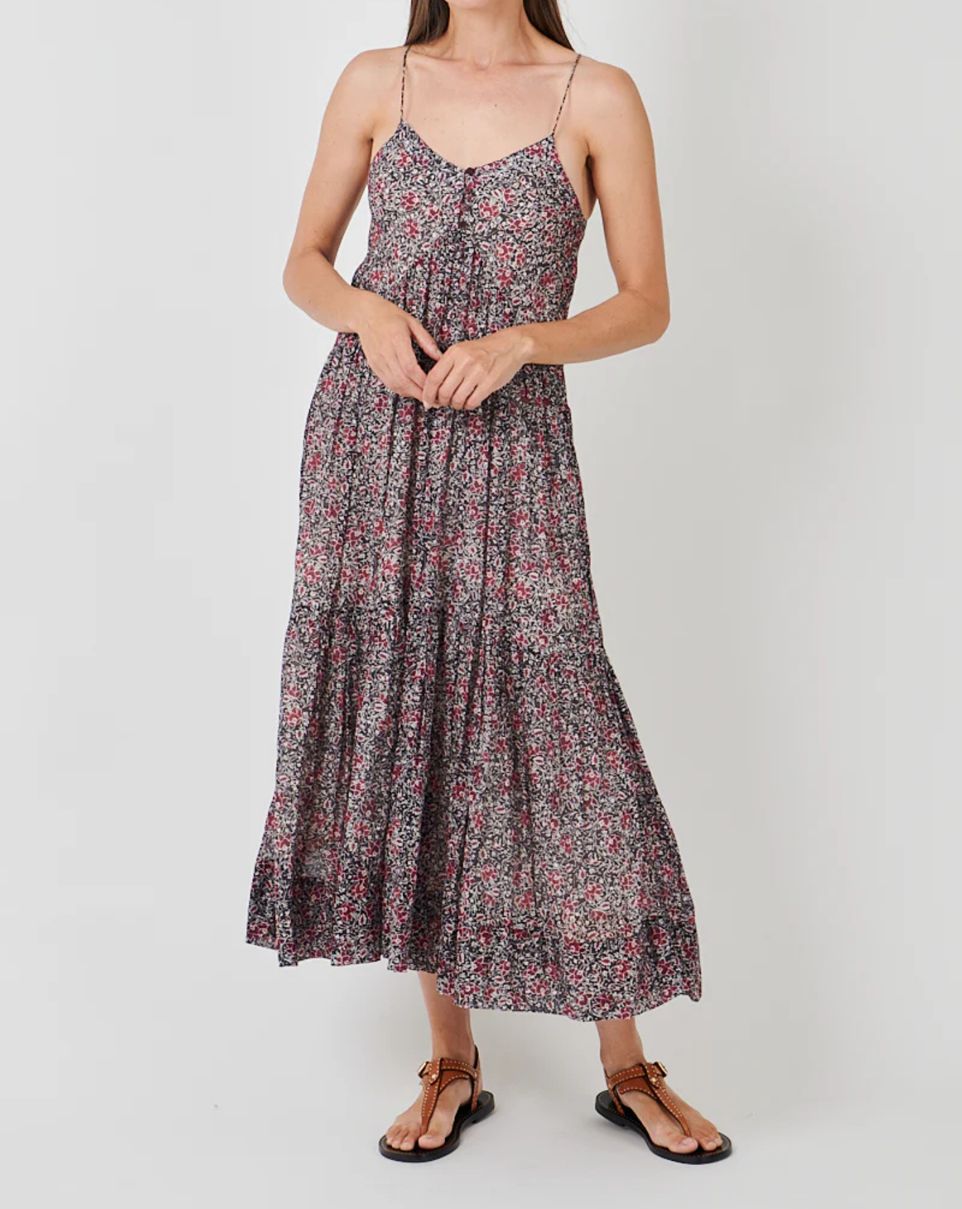 Vestido Isabel Marant Sabba RO0380FCD1J14E 86CY ISABEL MARANT