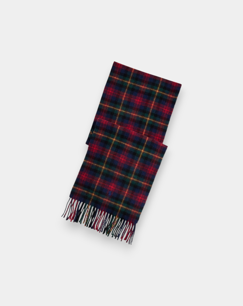 Bufanda Polo Ralph Lauren Classic 449959354014 RED MULTI POLO RALPH LAUREN