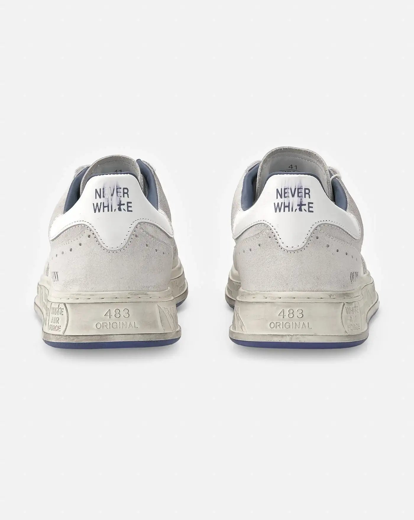 Zapatillas Premiata Quinn Var 6686 QUINN VAR 6686 WHITE/GREY/BLUE PREMIATA