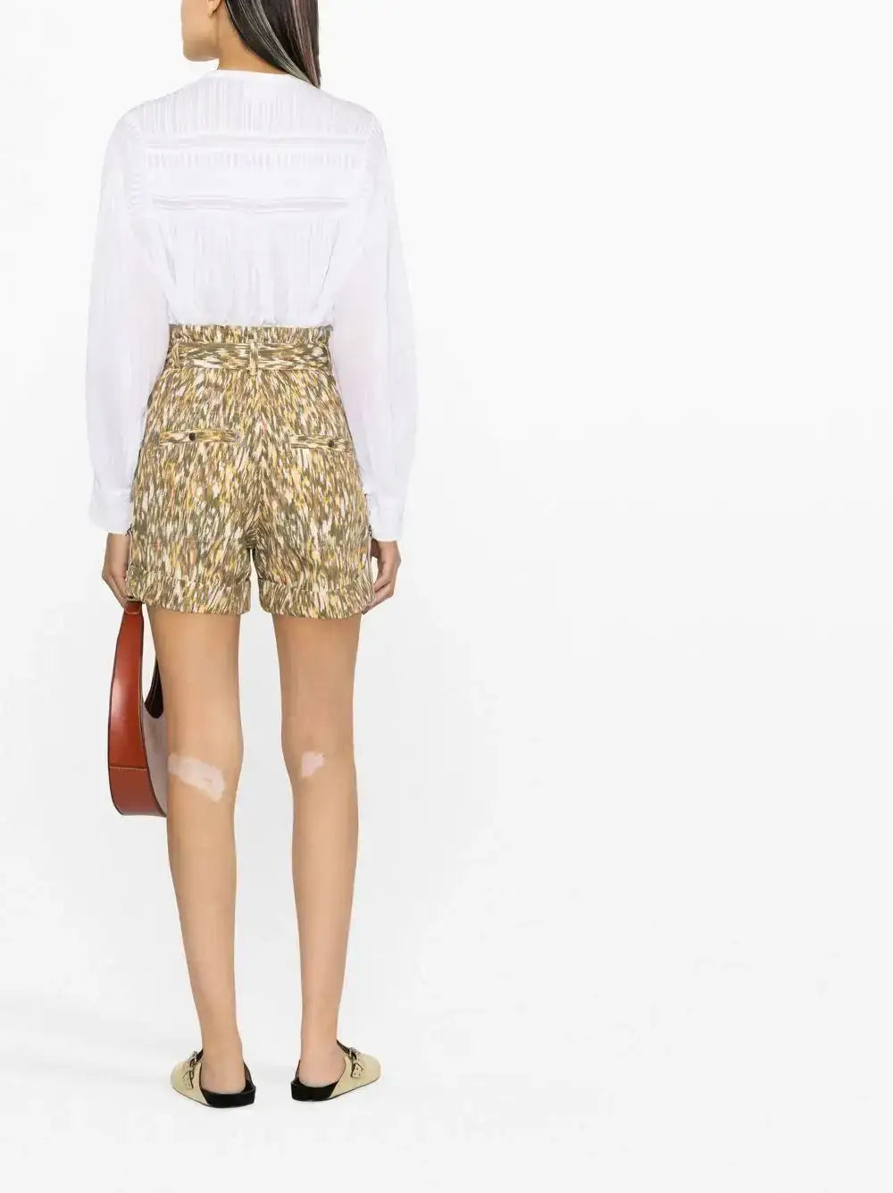 Camisa Isabel Marant Plalia HT0002FCB3J04E 20WH ISABEL MARANT
