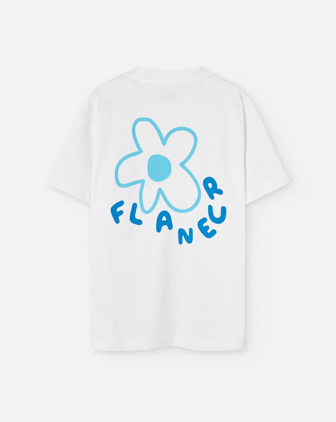 Camiseta Flâneur Blossom F15183 WHITE FLANEUR