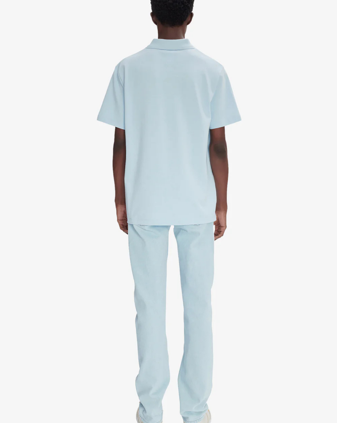 Polo A.P.C. Standard COGWZH26342 IAT - BLEU CLIEL A.P.C.