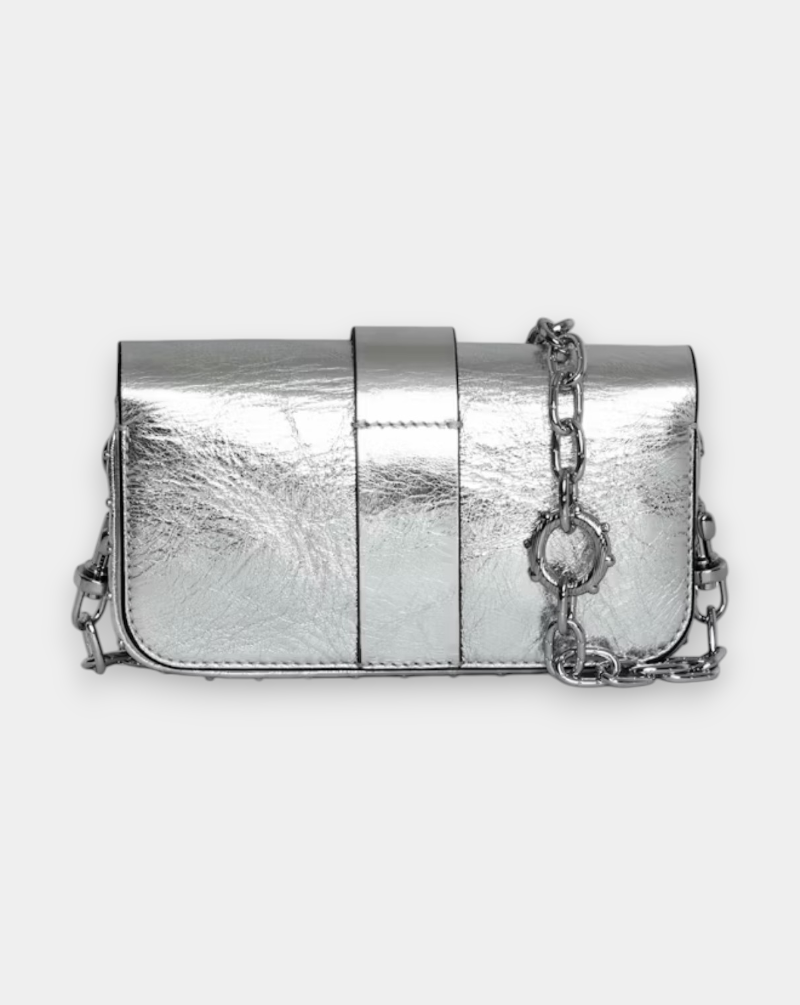 Bolso Zadig & Voltaire Kate Wallet Vintage Metal LWBA03973 SILVER 020 ZADIG & VOLTAIRE