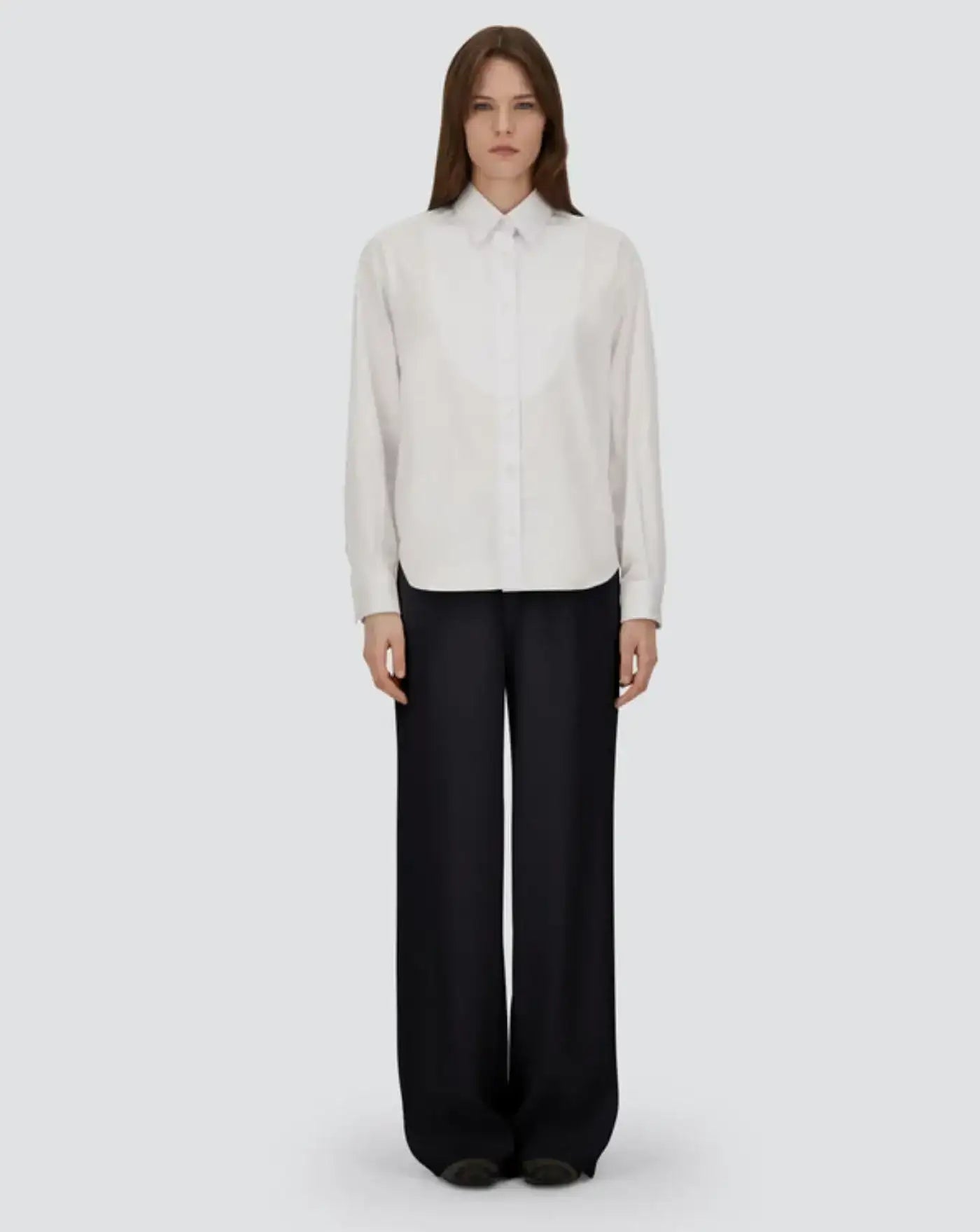Pantalon Herno Gamba Larga PT000176D12755 9300 HERNO