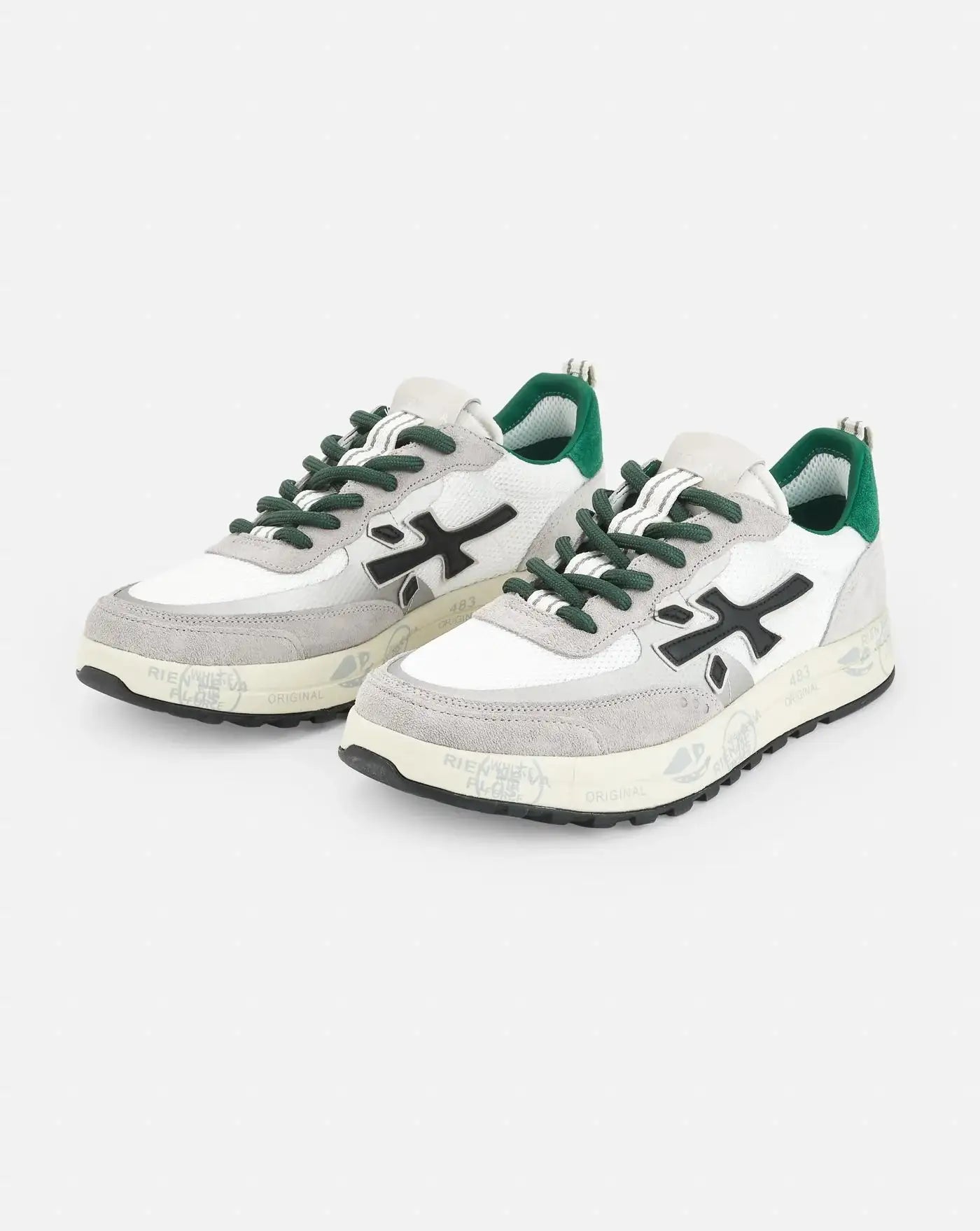 Zapatillas Premiata Nous Var 7231 NOUS VAR 7231 BLACK/GREY/GREEN PREMIATA