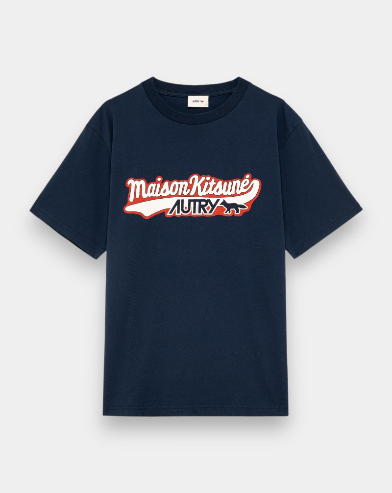Camiseta Autry x Maison Kitsuné TSPX MK2B BLUE AUTRY